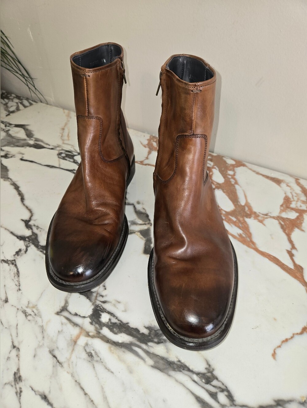 Too Boot New York Ankle Mens Boots, Size  9 1/2, retails For $495.00